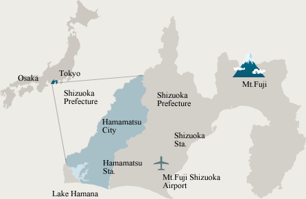 hamamatsu map